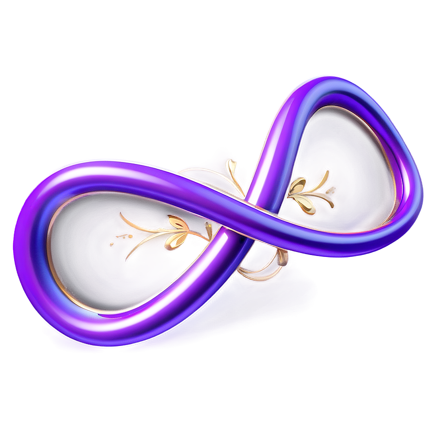 Graceful Infinity Motif Png 06282024 PNG Image