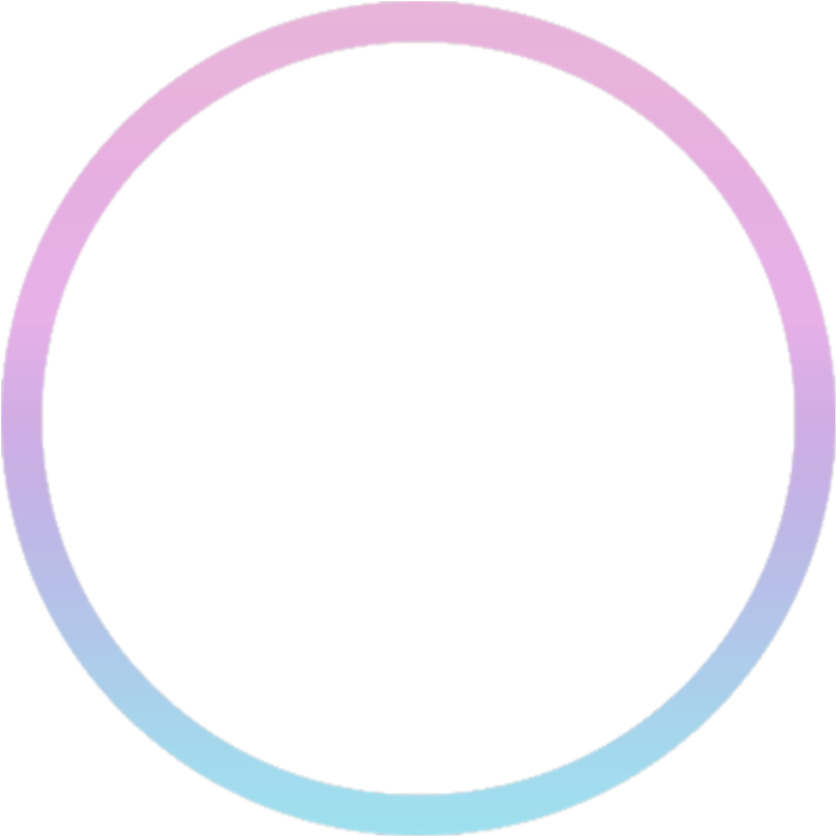 Gradient Circle Outline Graphic PNG Image