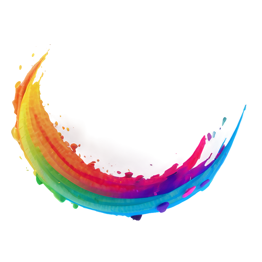 Gradient Color Splash Png Epu69 PNG Image