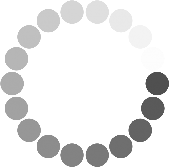 Gradient Dot Circle Pattern PNG Image