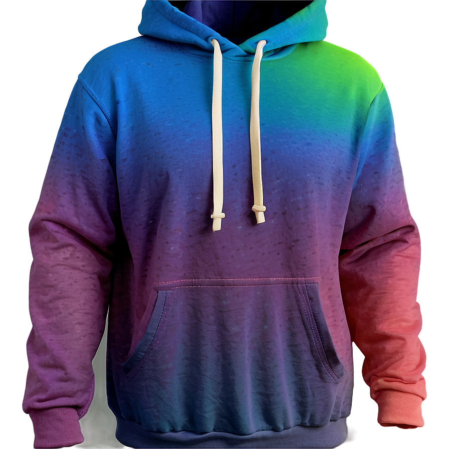 Gradient Hoodie Strings Png Yxi48 PNG Image