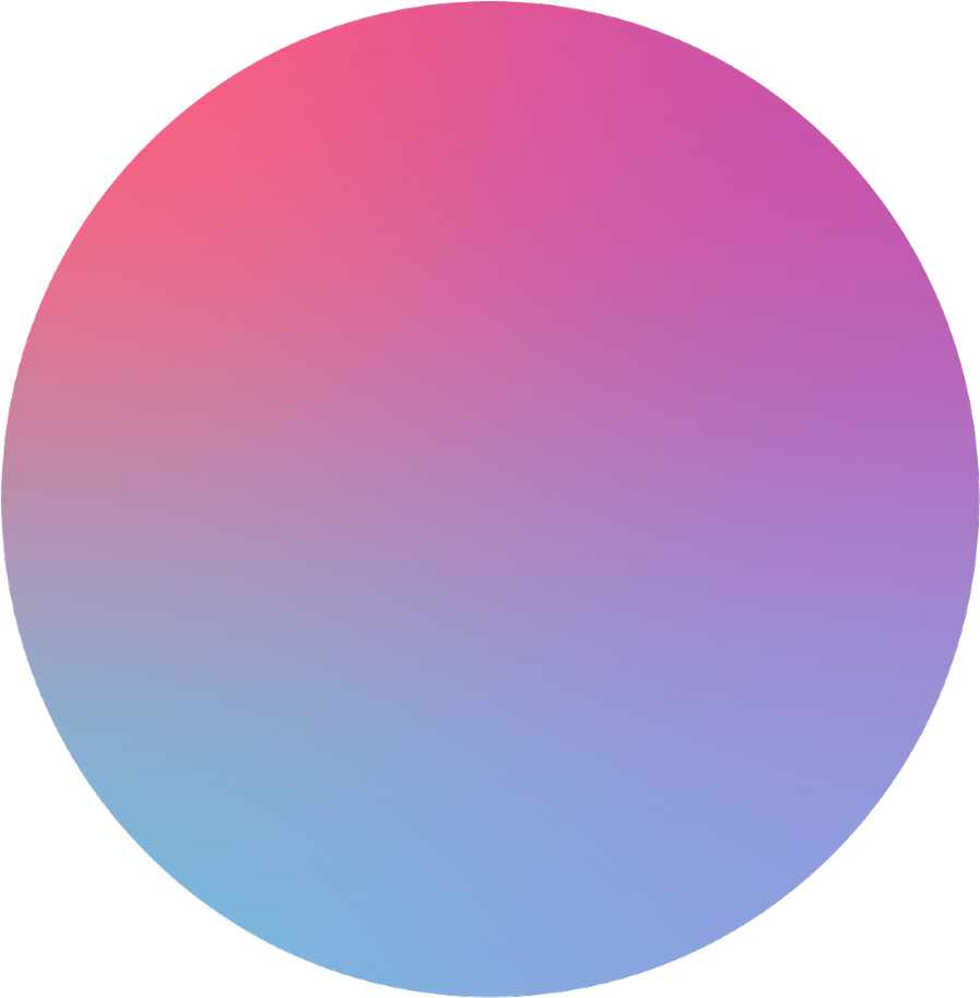 Gradient Pink Circle Background PNG Image