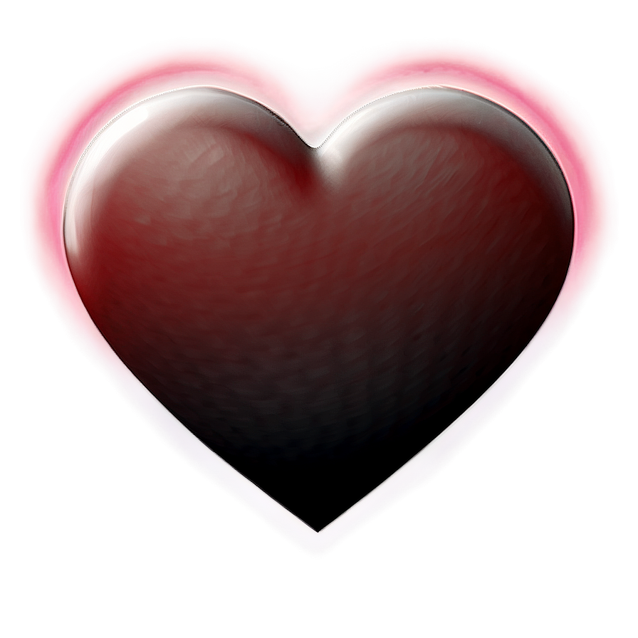 Gradient Red Heart Emoji Png Idc PNG Image