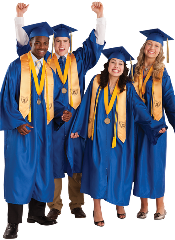 Graduating Students Celebration PNG Image