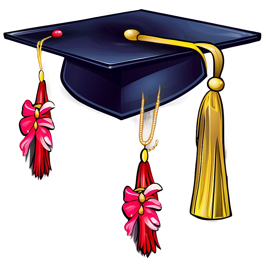 Graduation Cap Decoration Png Ysg PNG Image