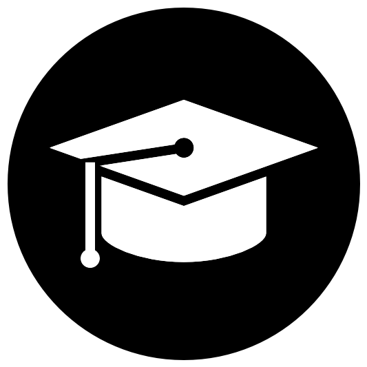 Graduation Cap Icon PNG Image