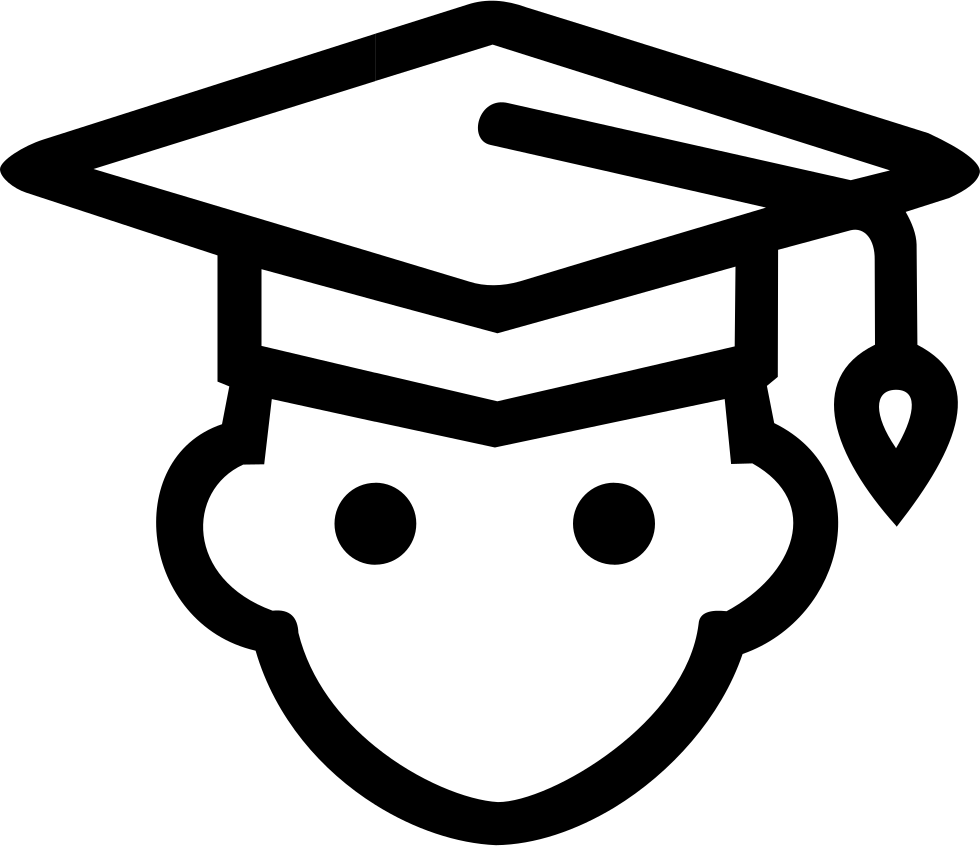 Graduation Cap Icon PNG Image