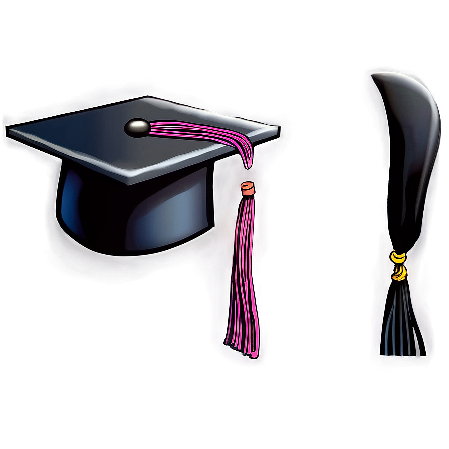 Graduation Cap Side View Clipart 06262024 PNG Image