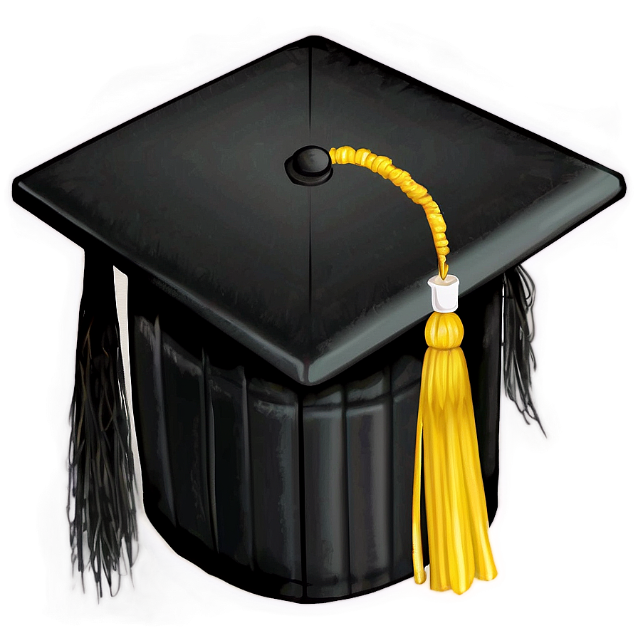 Graduation Cap Top View Clipart Mpk PNG Image