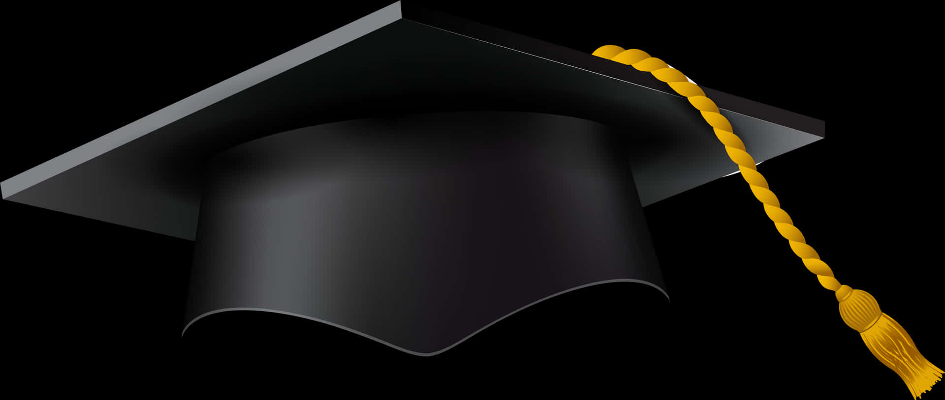 Graduation Cap Vector Illustration PNG Image