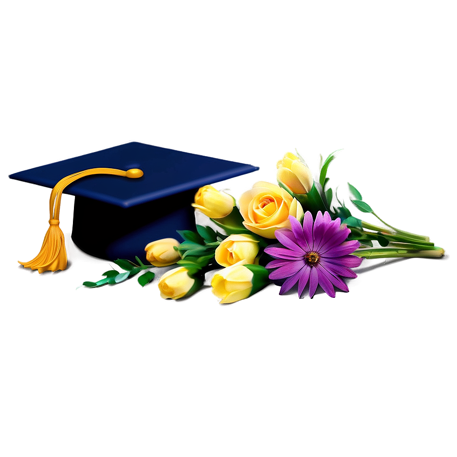 Graduation Flowers Png Xue7 PNG Image