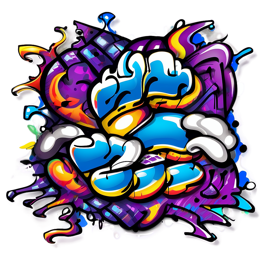 Graffiti Pattern Png 05062024 PNG Image