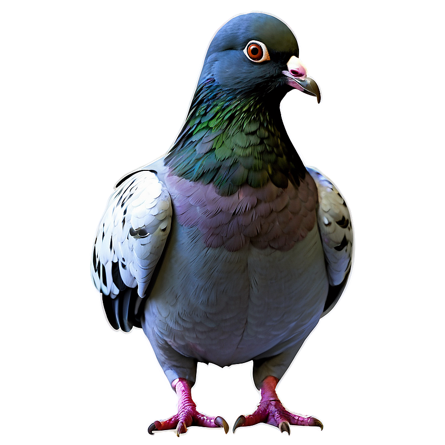 Graffiti Pigeon Png 05242024 PNG Image