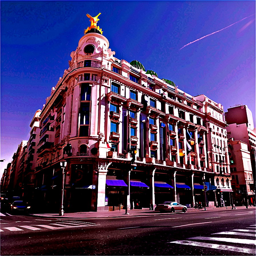 Gran Via Madrid Png Efi56 PNG Image