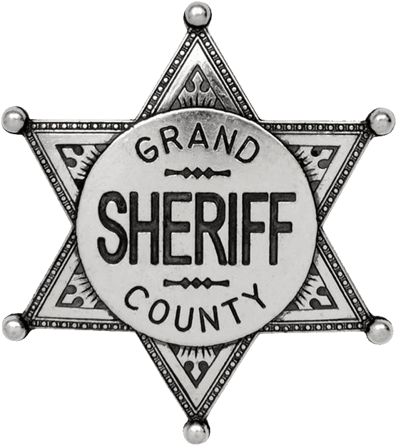 Grand County Sheriff Badge PNG Image