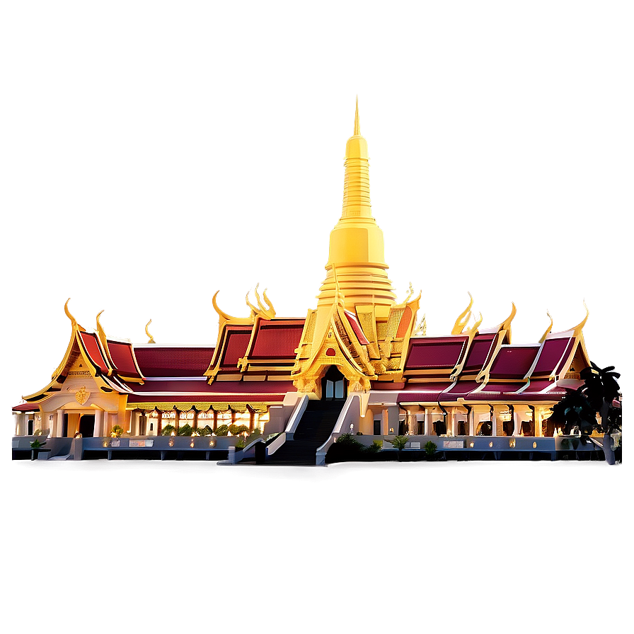 Grand Palace Nightscape Png 06282024 PNG Image