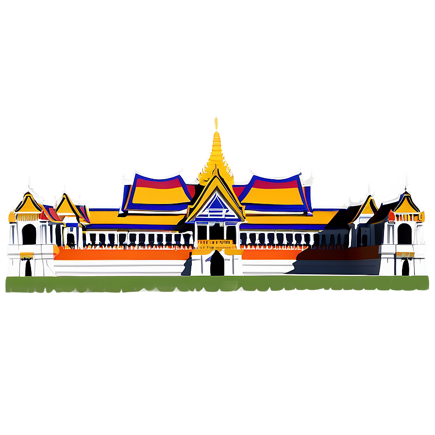 Grand Palace Nightscape Png Wdy PNG Image