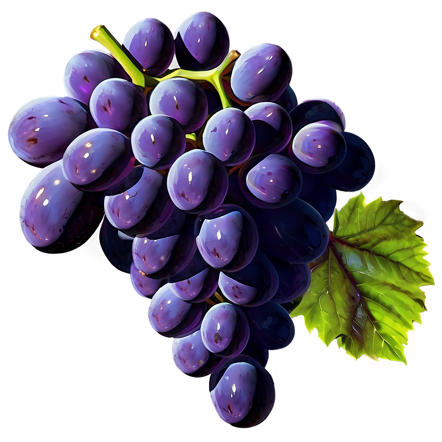 Grape Flat Design Png 05212024 PNG Image