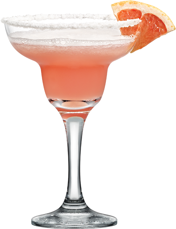 Grapefruit Cocktailin Glass PNG Image