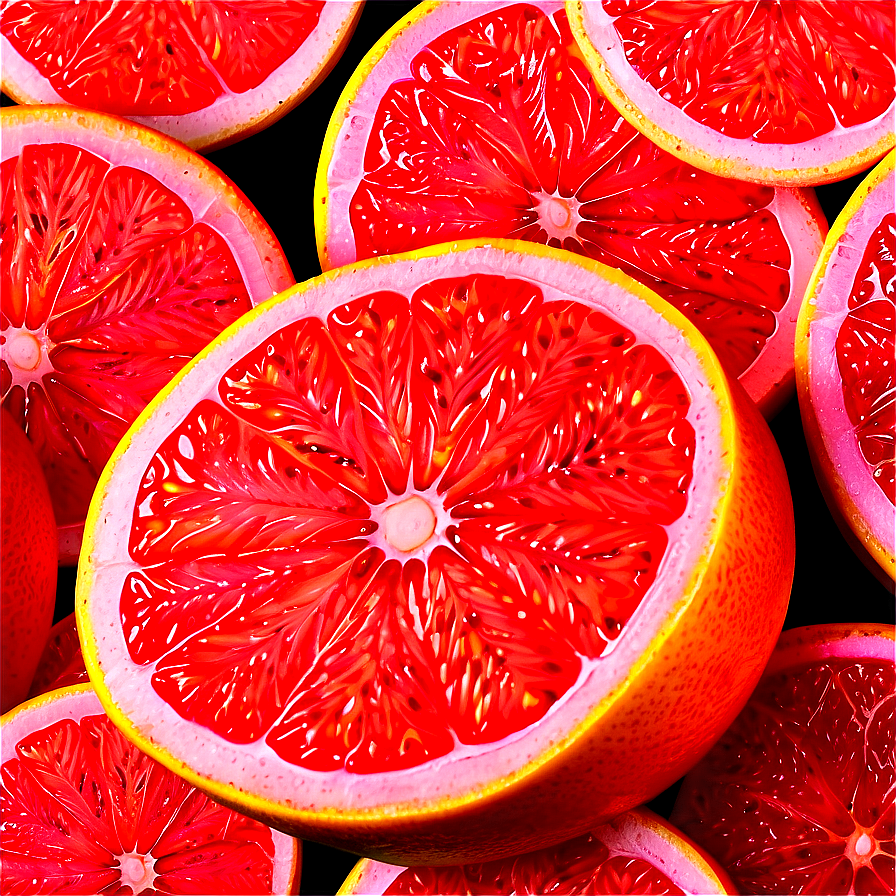 Grapefruit Slice Png 82 PNG Image