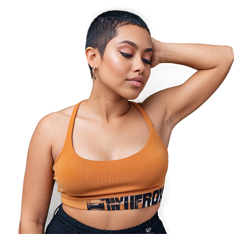 Graphic Crop Top Png Wde PNG Image