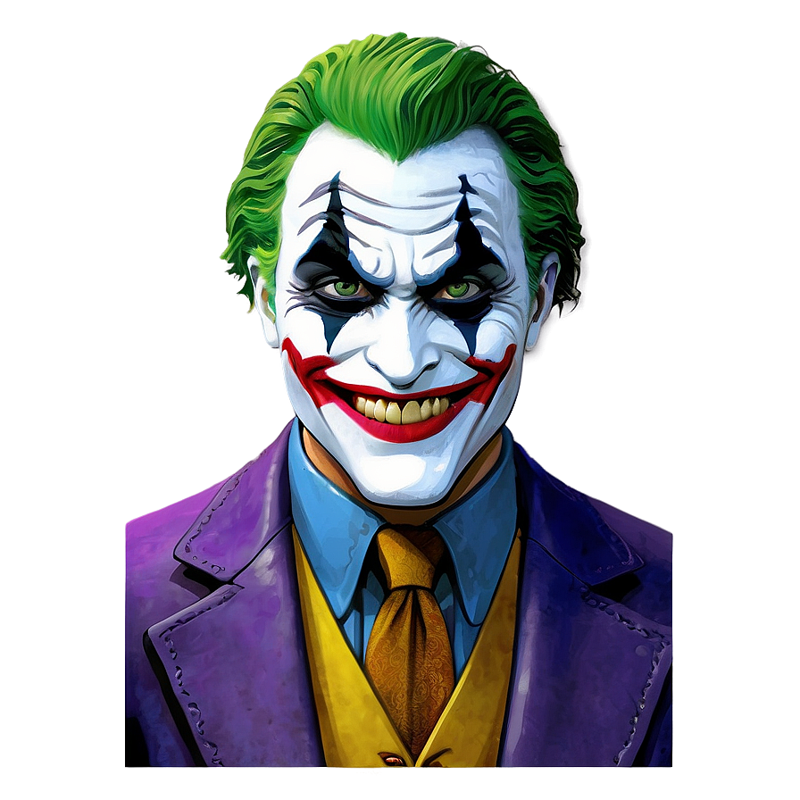 Graphic Joker Grin Png 42 PNG Image