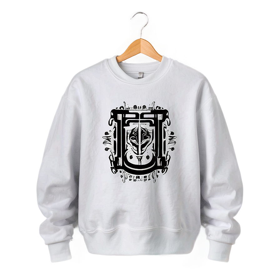 Graphic Print Sweatshirt Png Anp PNG Image