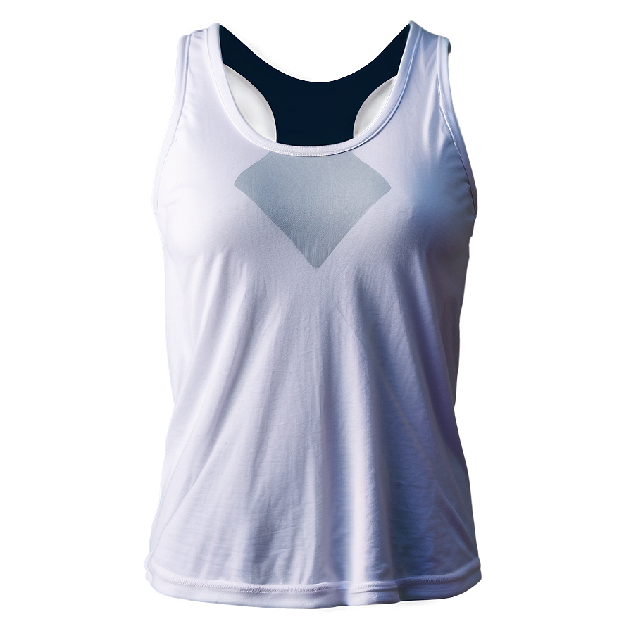 Graphic White Tank Top Design Png Fnh PNG Image