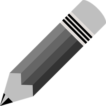 Graphite Pencil Icon PNG Image