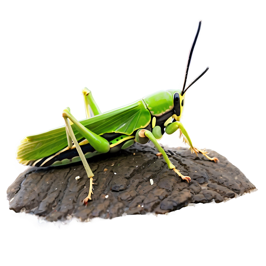 Grasshopper Habitat Scene Png Pja PNG Image