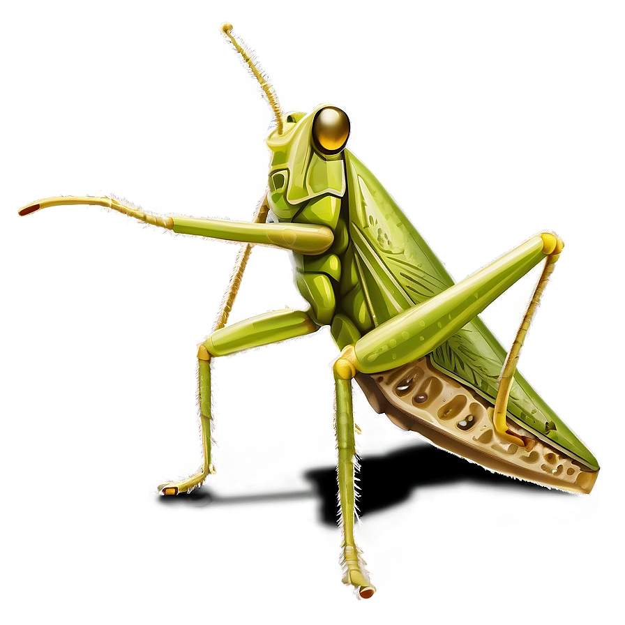 Grasshopper In Grass Png 29 PNG Image