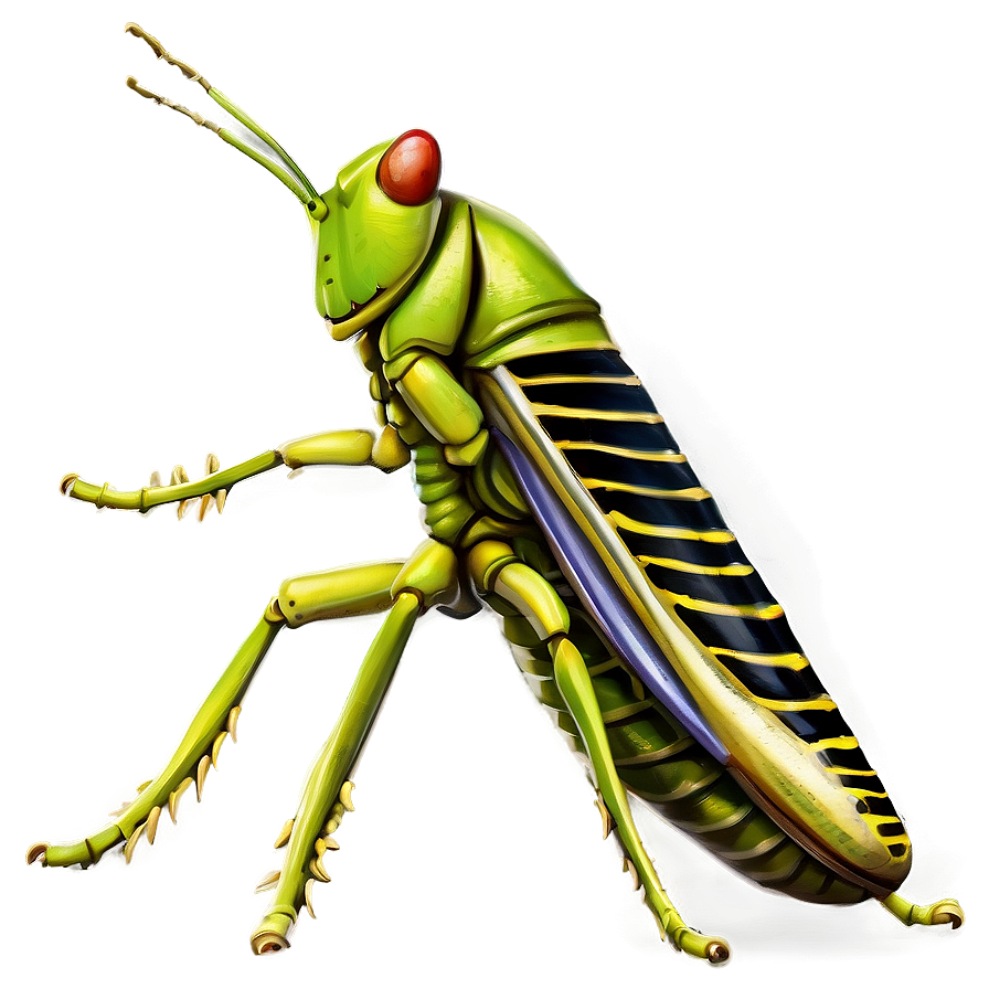 Grasshopper Leg Detail Png Een PNG Image