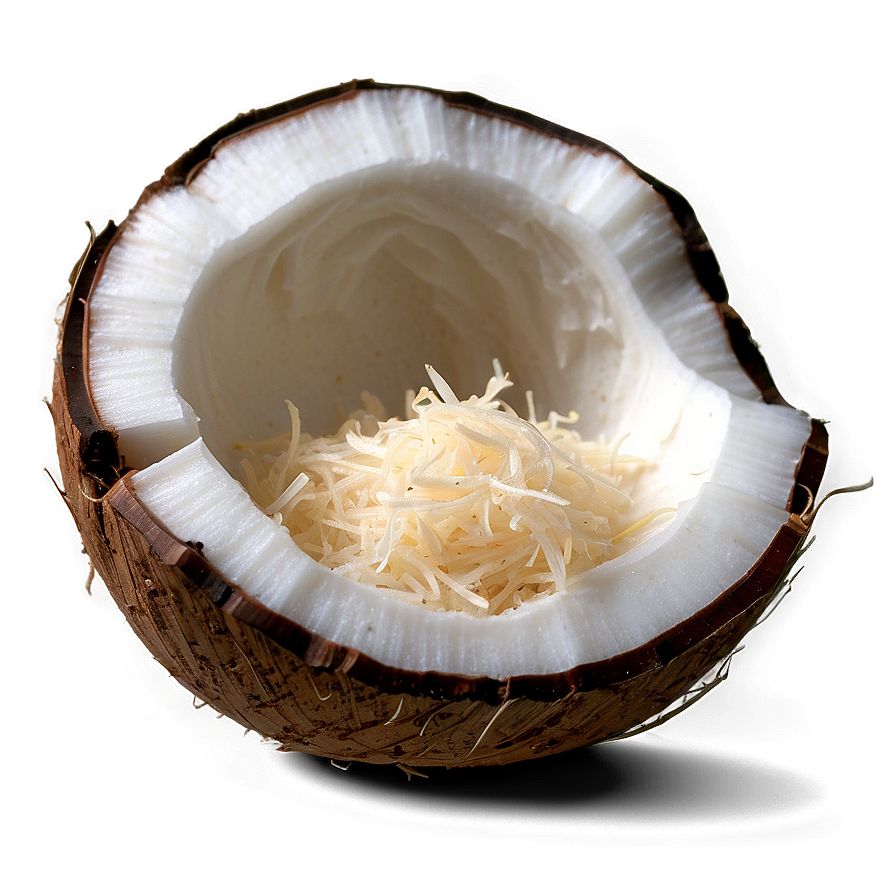 Grated Coconut Png Ofs PNG Image