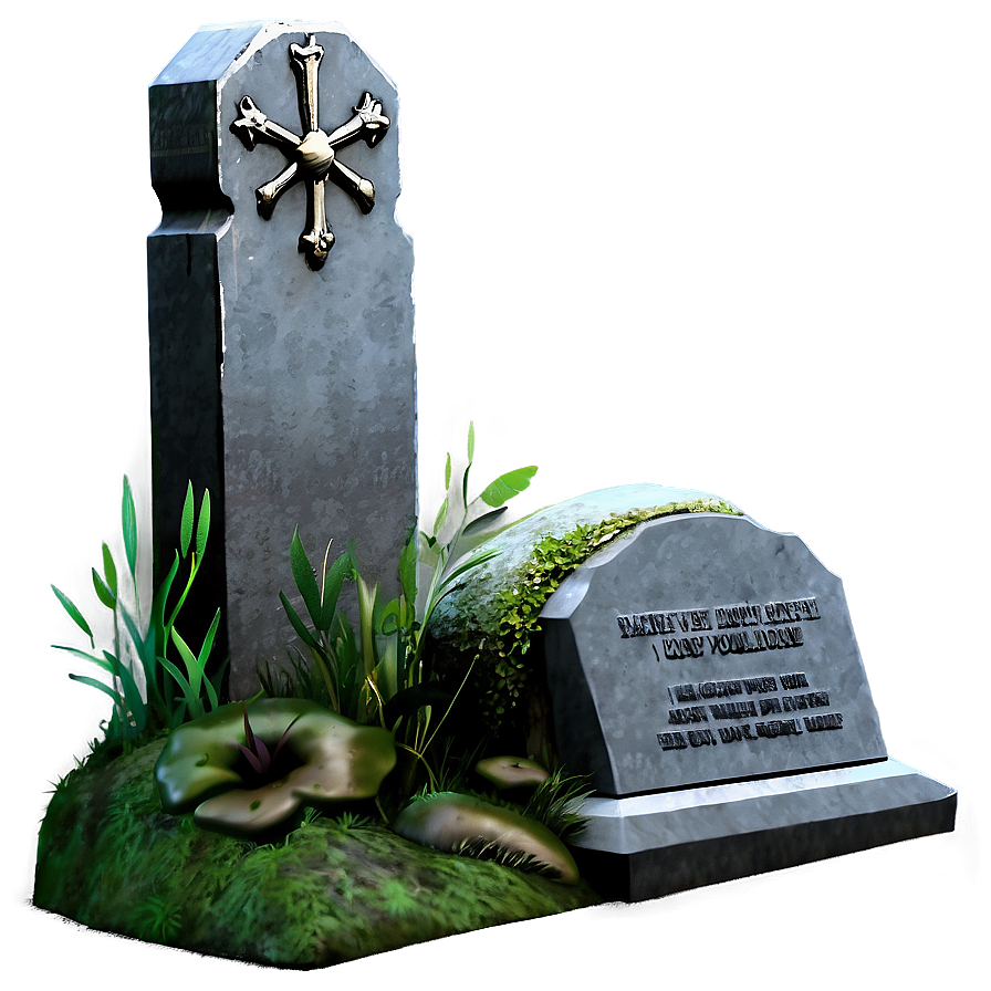 Grave In Forest Png Ote21 PNG Image