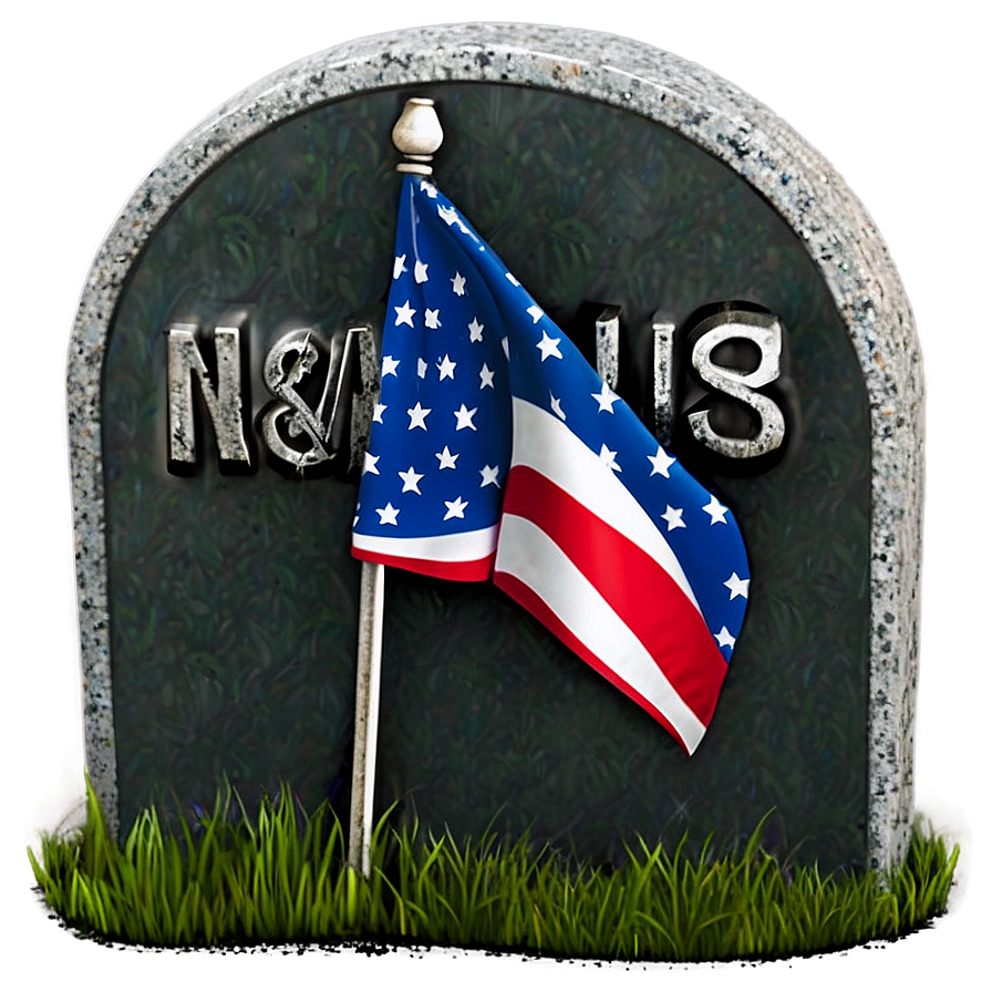 Grave With Flag Png 77 PNG Image