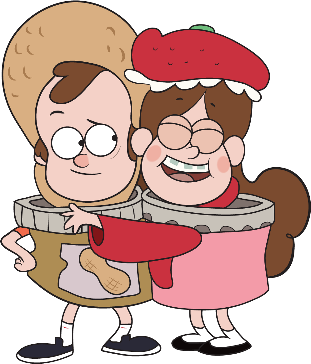 Gravity Falls Dipperand Mabel Pines Costume PNG Image