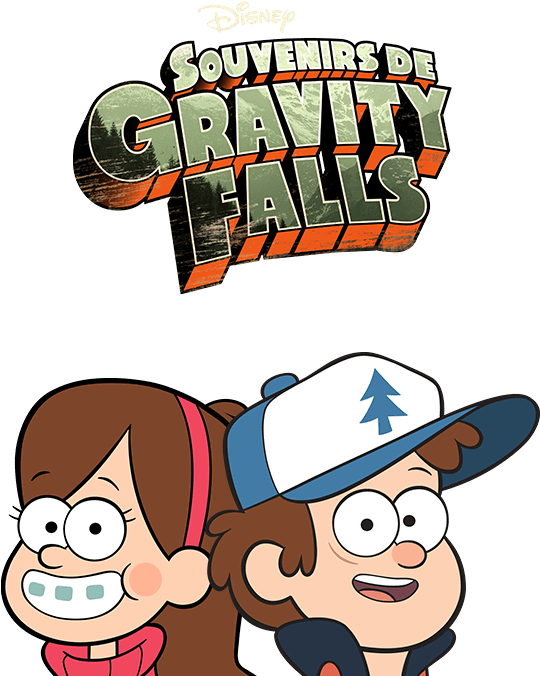 Gravity Falls Souvenirs Poster PNG Image