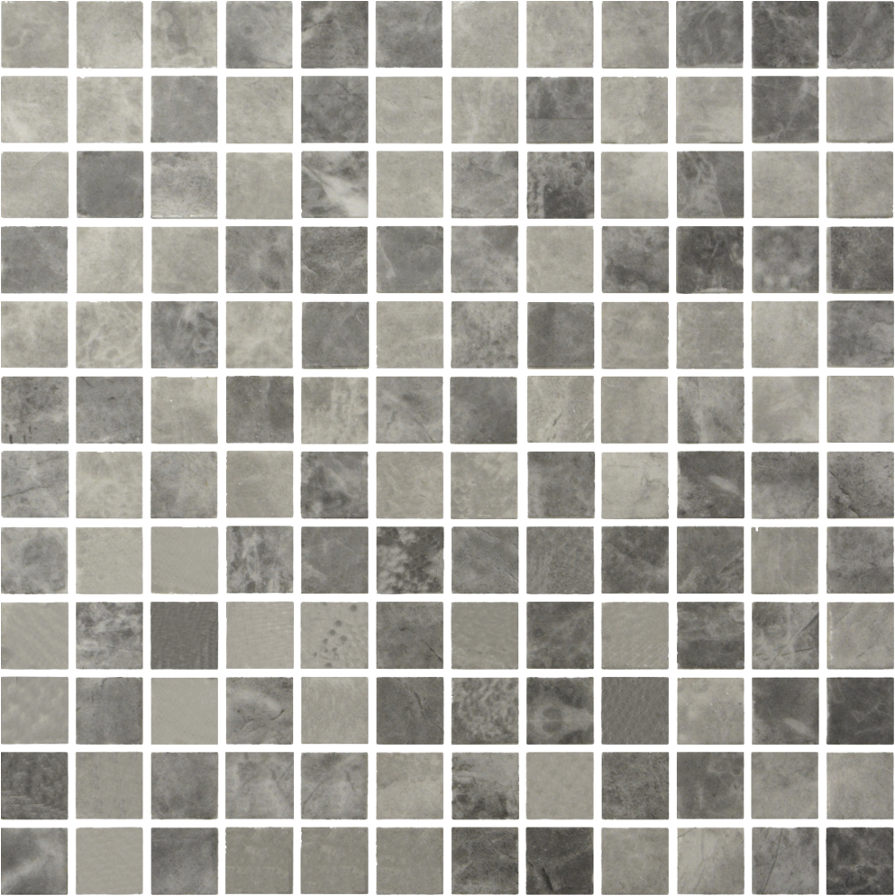 Gray Mosaic Tile Texture Background PNG Image