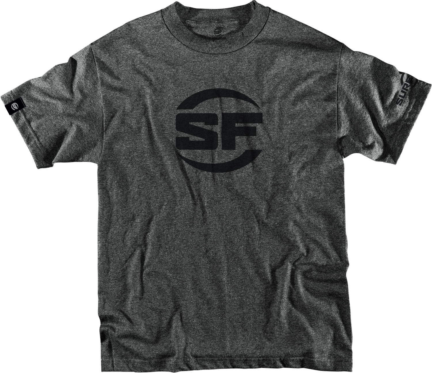 Gray S F Logo T Shirt PNG Image