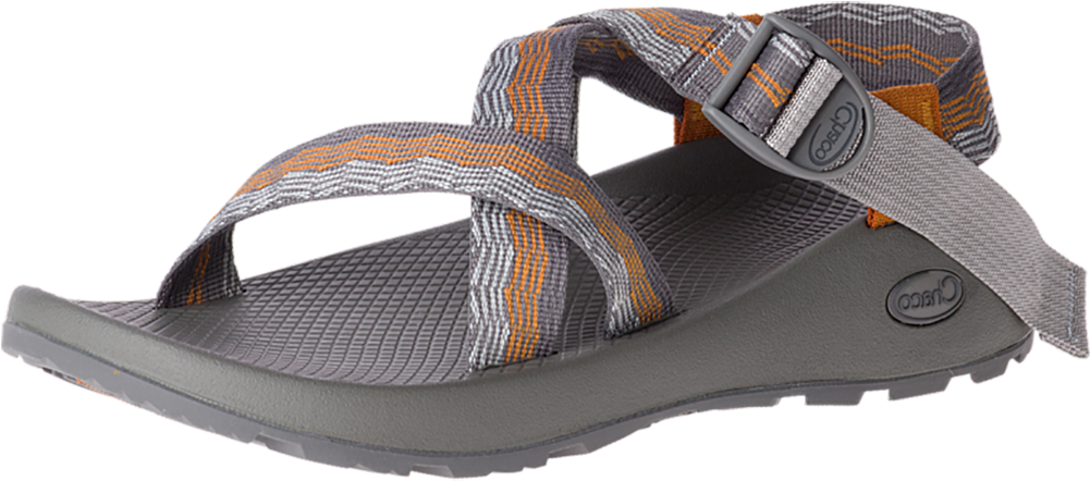 Gray Strapped Sport Sandal PNG Image