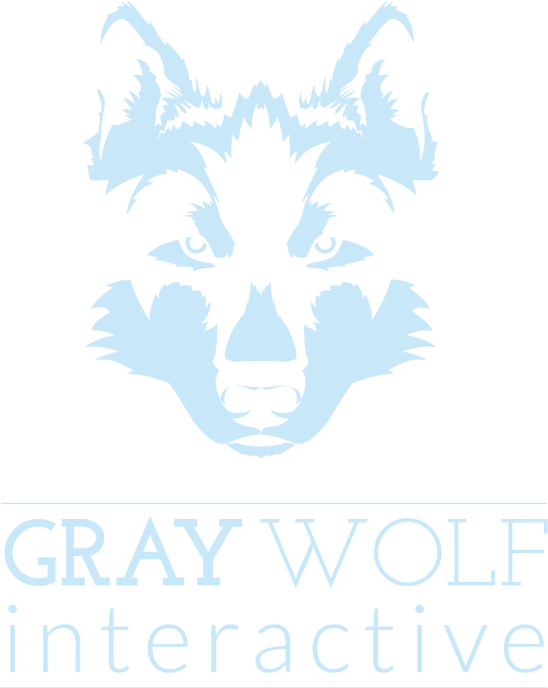 Gray Wolf Interactive Logo PNG Image