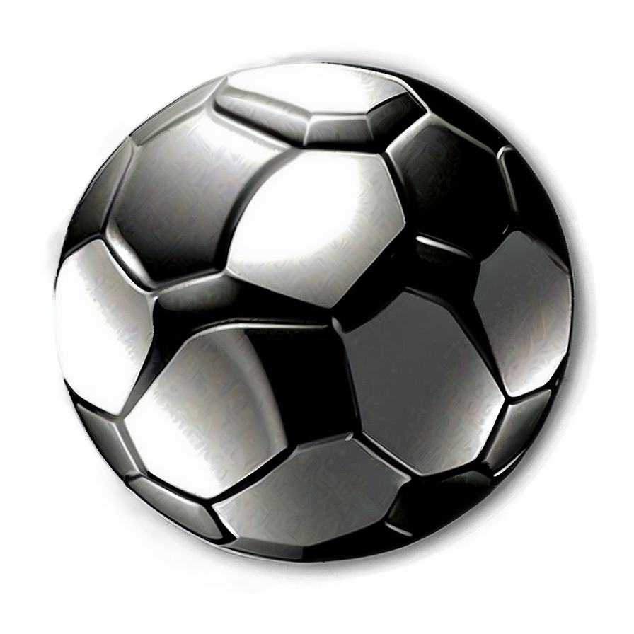 Grayscale Football Emblem Png 06252024 PNG Image