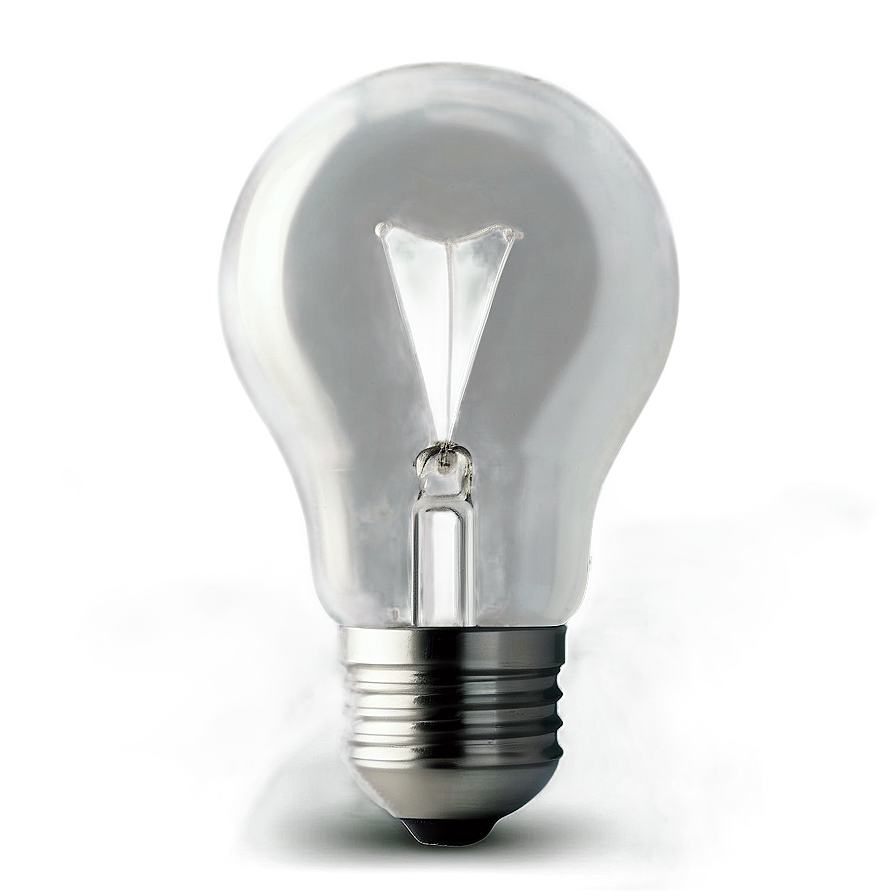 Grayscale Light Bulb Idea Png Eib1 PNG Image