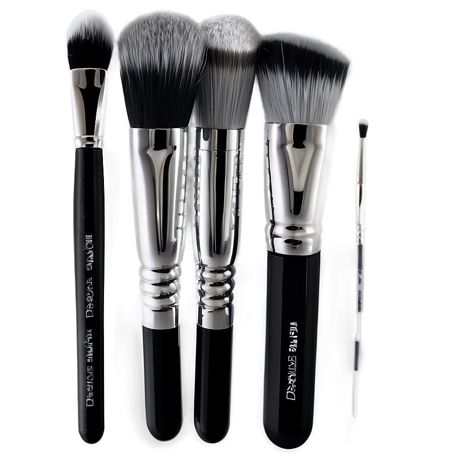 Grayscale Makeup Brushes Png Gfl PNG Image