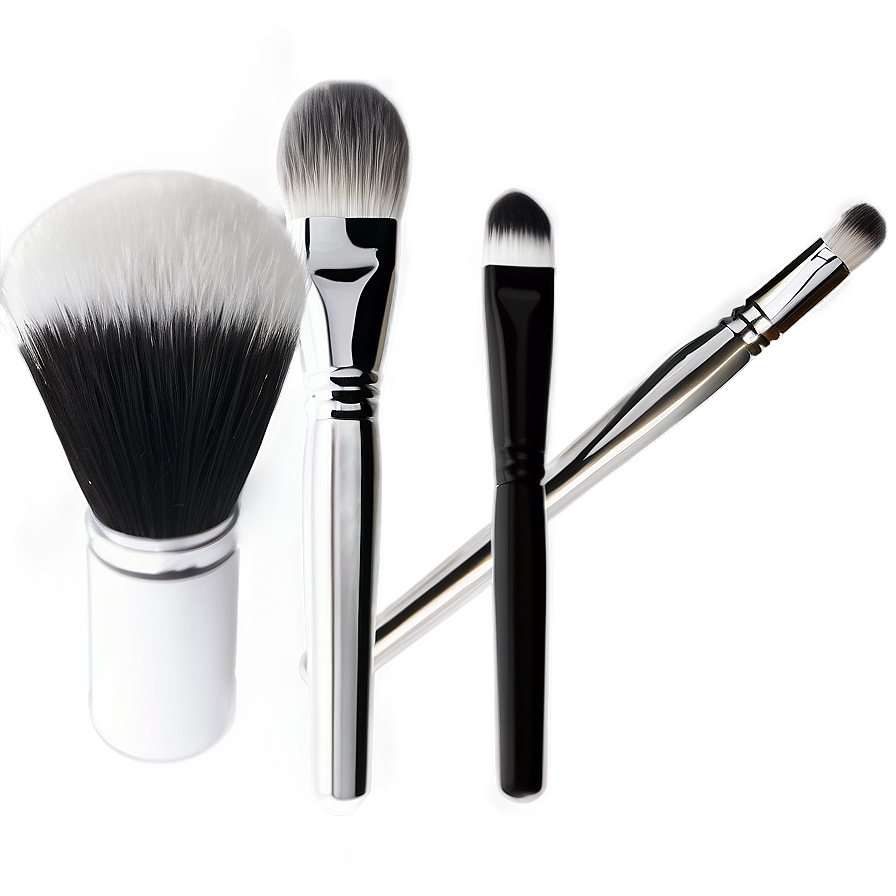 Grayscale Makeup Brushes Png Hpi72 PNG Image