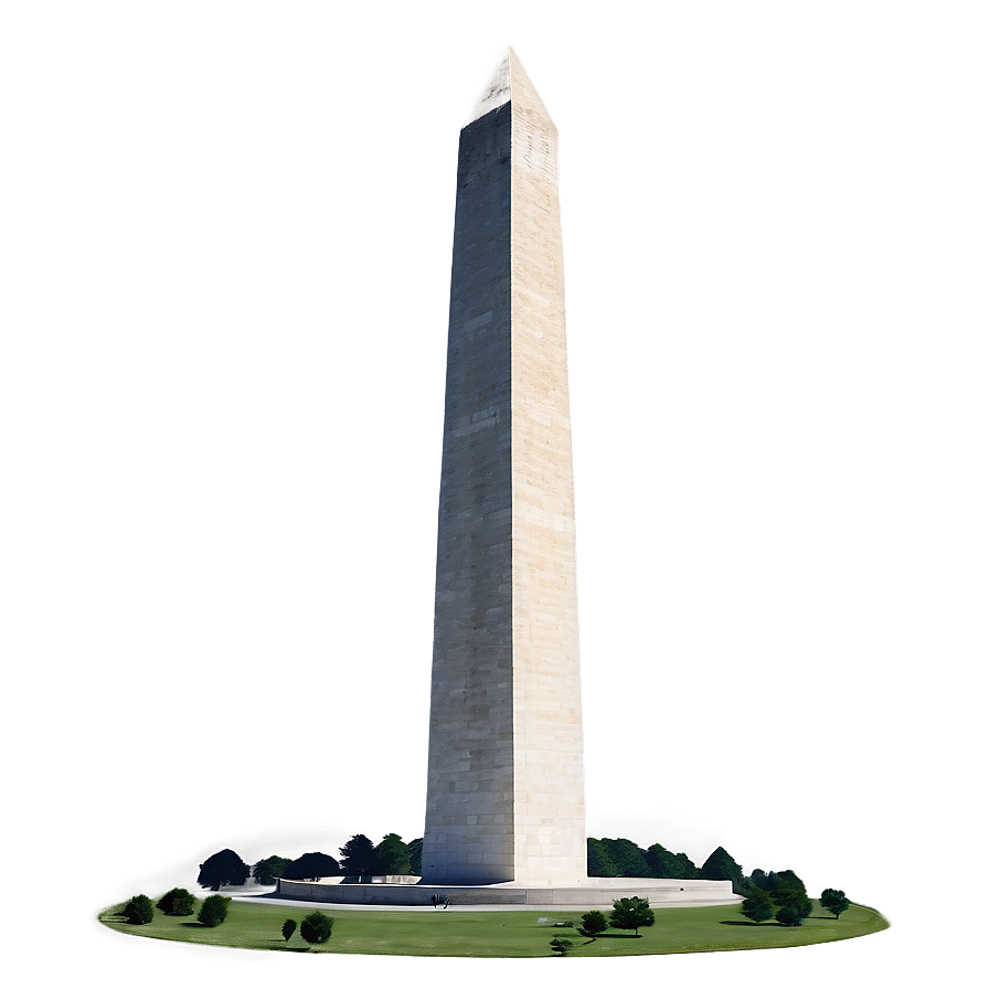 Grayscale Washington Monument Art Png Eqv80 PNG Image