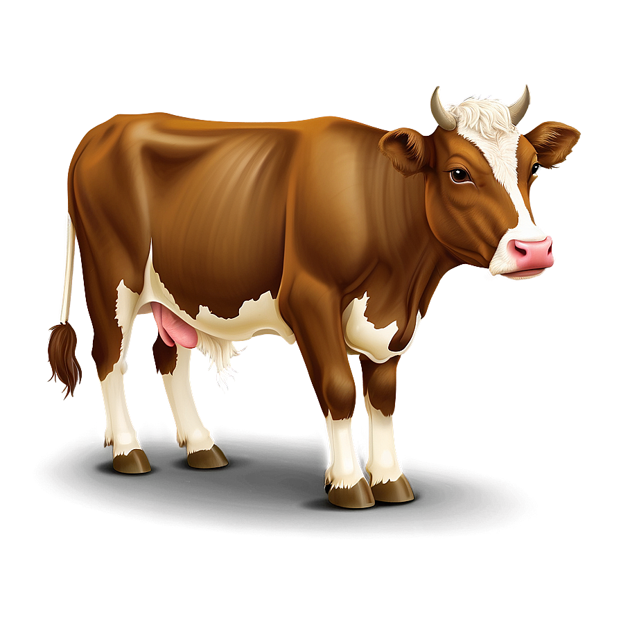 Grazing Cow Clipart Png 65 PNG Image