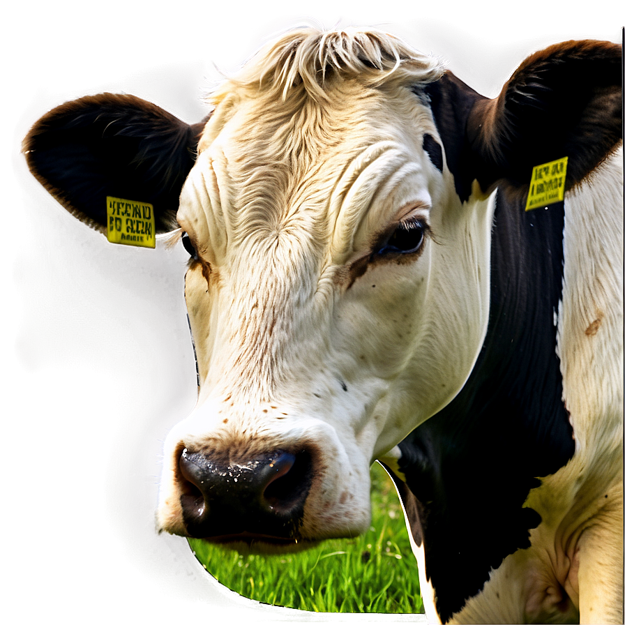 Grazing Dairy Cow Png Ege26 PNG Image