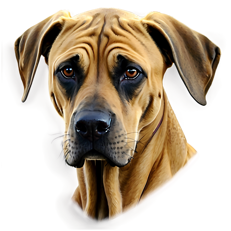 Great Dane Portrait Png 06212024 PNG Image