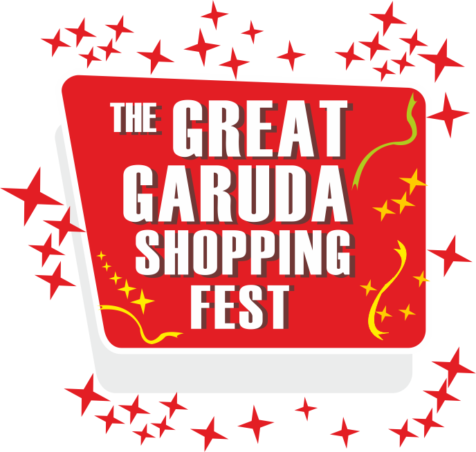 Great Garuda Shopping Fest Graphic PNG Image